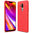 Flexi Slim Carbon Fibre Case for LG G7 ThinQ - Brushed Red